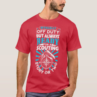Tjänstemän utanför tjänstgöringsgranskare t shirt