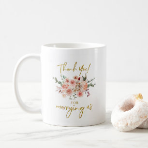 Tjänstemannen bröllop - Tack för giftermål Kaffemugg
