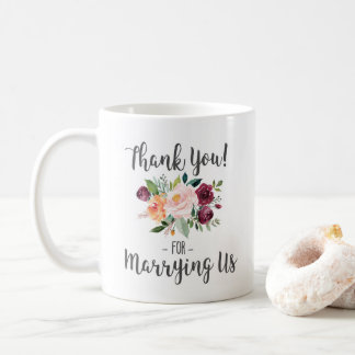 Tjänstemannen Gift från Bröllop - Tack för att gif Kaffemugg