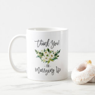Tjänstemannen Gift från Bröllop - Tack för att Kaffemugg