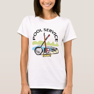 Tjänsten Bassäng T Shirt