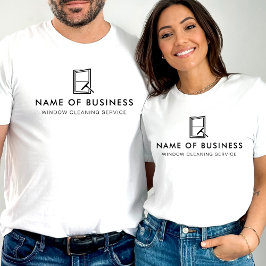 Tjänsten Städning Logotyp för professionell T Shirt