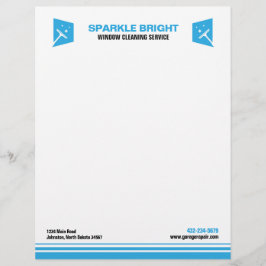 Tjänsten Windows Städning Brevhuvud