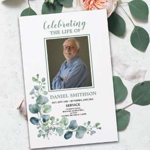 Tjänsteorder som firar Life Greenery Reklamblad