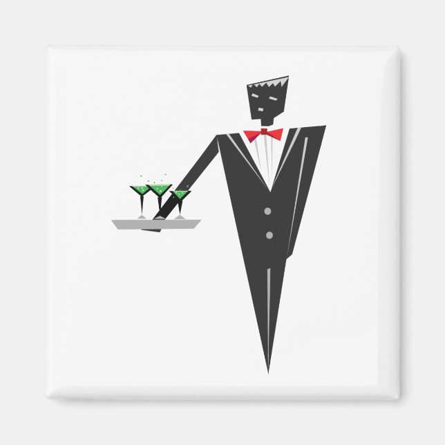 Tjänstepersonal Magnet (Framsidan)