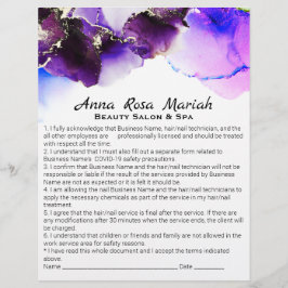 *~* Tjänster avseende ansvarsbefrielse för Abstrak Reklamblad