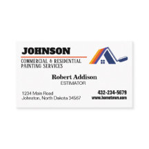 Tjänster avseende målning, reklam och bostäder