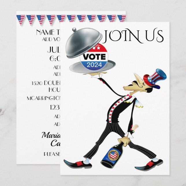 Tjänstgör val 2024 inbjudningar (Fram/baksida)