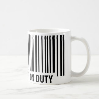 tjänstgörande symbol för revisor kaffemugg