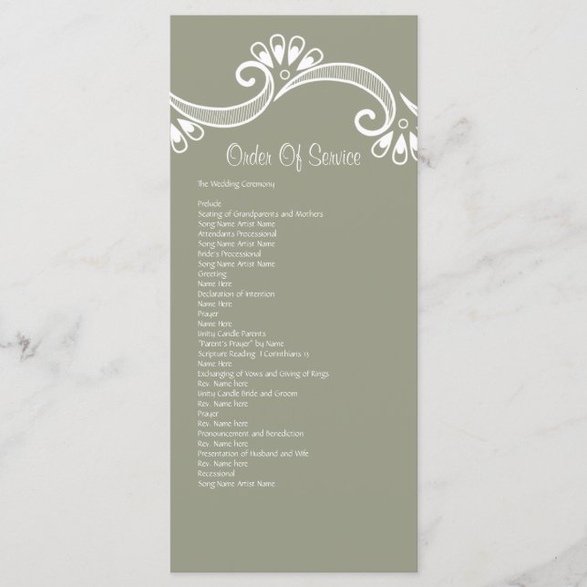 Tjänstgöringsordning i rättsläget i Asien Program (Framsida)