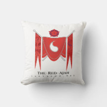 Tjärvalon.Net Red Banner Regalia Pillow
