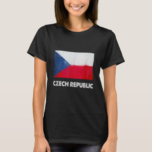 Tjeckien Flagga Tjeckien 1 T Shirt