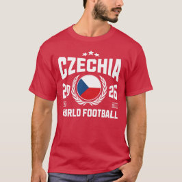 Tjeckien Fotboll 2026 T Shirt