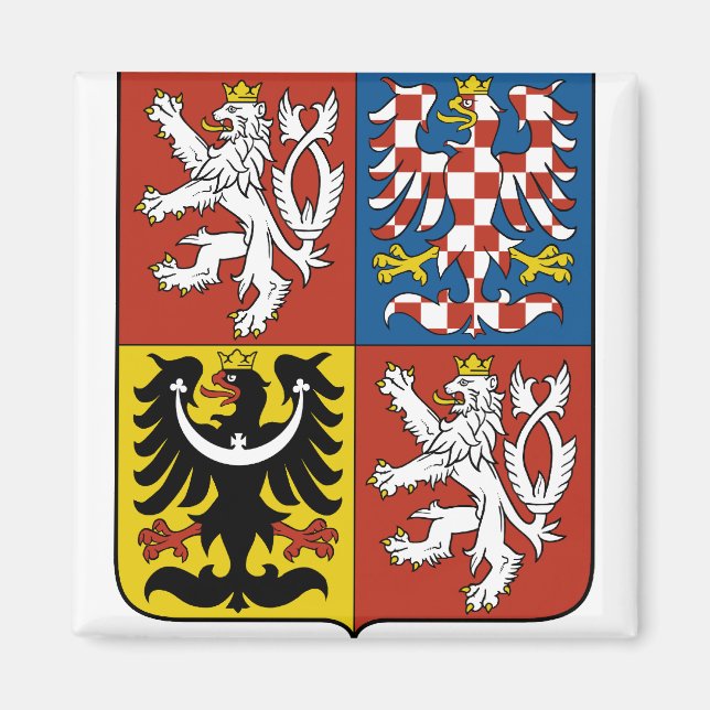 Tjeckien Jackar närmare Arm Magnet (Framsidan)