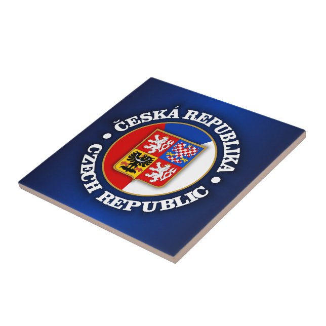 Tjeckien Kakelplatta (Sidan)
