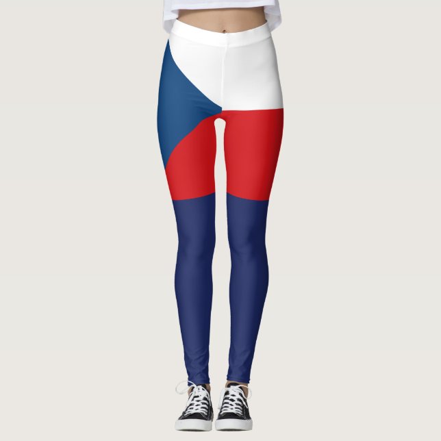 Tjeckien Leggings (Framsida)
