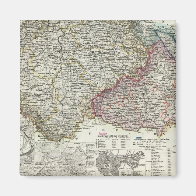 Tjeckien Magnet (Framsidan)