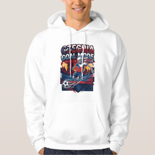 Tjeckien Mål Läge Skelett Anfallare Nationer Stree Hoodie