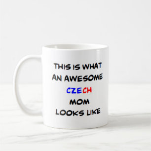 Tjeckien mamma, fantastisk kaffemugg