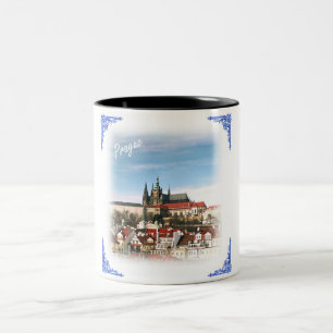 Tjeckien-Prag och mugg
