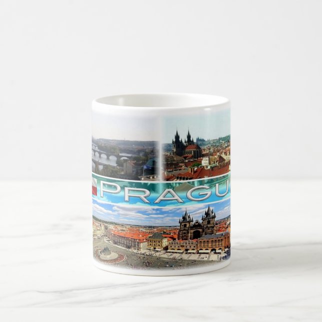 Tjeckien - Prag - Prag - Praha - Kaffemugg (Center)