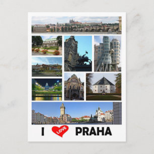 Tjeckien - Praha - Vykort
