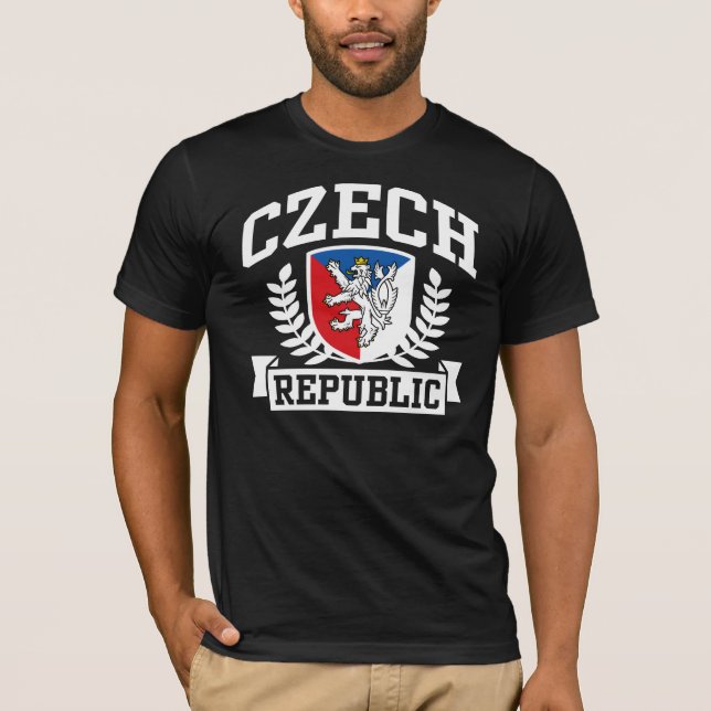 Tjeckien Tee Shirt (Framsida)