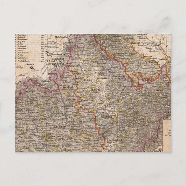 Tjeckien Vykort (Framsida)