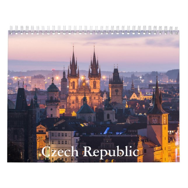 Tjeckiens kalender (Omslag)