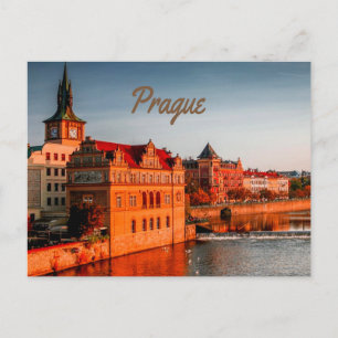 Tjeckiens Prag-huvudstad Vykort