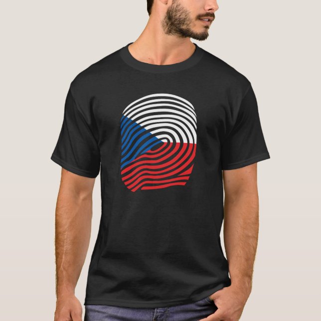 tjeckisk DNA T Shirt (Framsida)