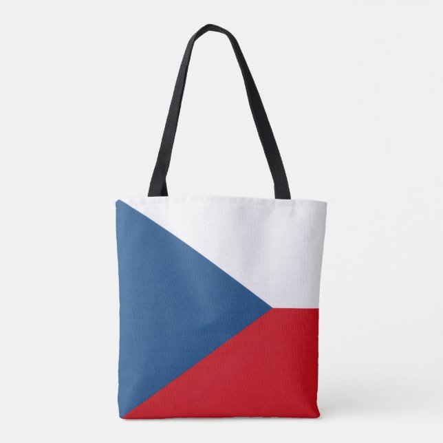 Tjeckisk flagga, Flagga för Tjeckien Tygkasse (Baksida)