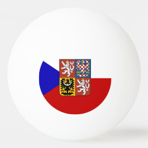Tjeckisk flagga pingisboll