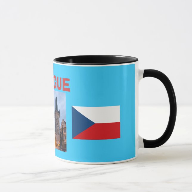 Tjeckisk fotomugg för republik PRAGUE* Mugg (Höger)
