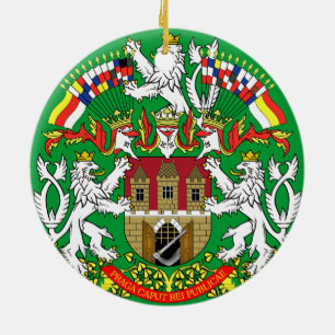 Tjeckisk Prague* julprydnad Julgransprydnad Keramik