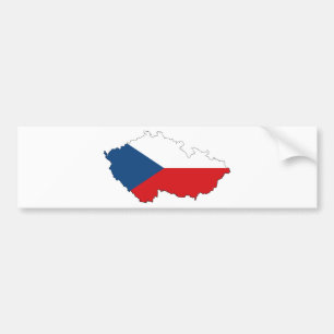 Tjeckisk republik CZ Bildekal