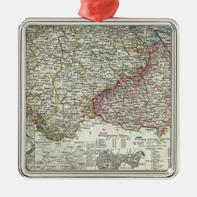 Tjeckisk republik julgransprydnad metall (Framsidan)