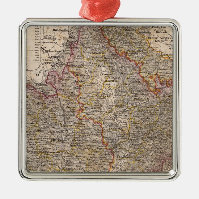 Tjeckisk republik julgransprydnad metall (Framsidan)