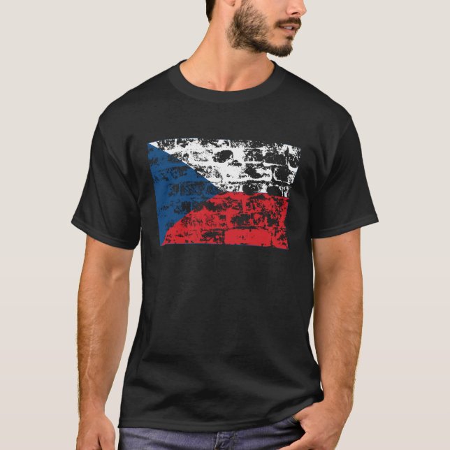 Tjeckisk republik tee shirt (Framsida)
