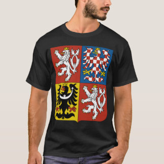 Tjeckisk republikvapensköld t shirt