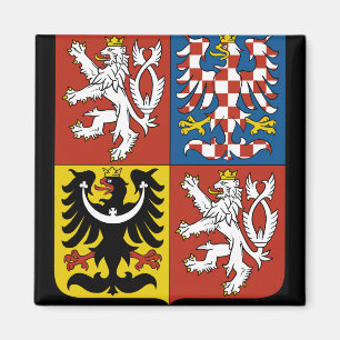 tjeckiska emblem magnet