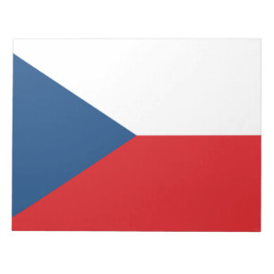 Tjeckiska Flagga Anteckningsblock