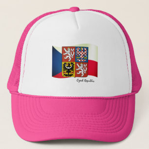 Tjeckiska flagga, Emblem och Tjeckiska republiken  Keps