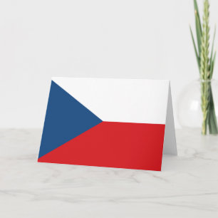 Tjeckiska Flagga Kort