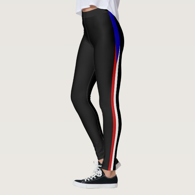 Tjeckiska flagga leggings (Vänster)