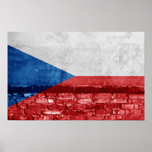 Tjeckiska flagga poster