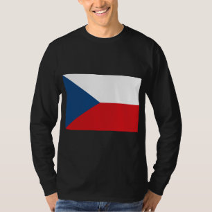 Tjeckiska Flagga T Shirt