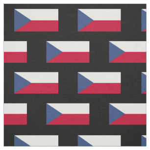 Tjeckiska Flagga Tyg