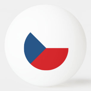 Tjeckiska flaggan pingisboll