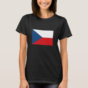 Tjeckiska flaggan t shirt